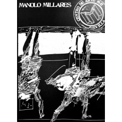 Dibujos y pinturas sobre papel de Manolo Millares