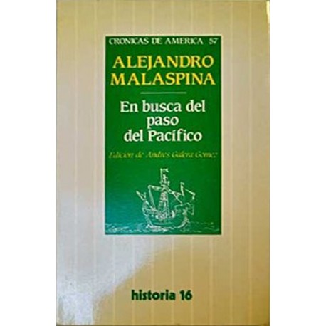 En busca del paso del Pacífico, de Alejandro Malaspina