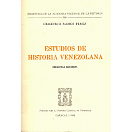 Estudios de historia venezolana